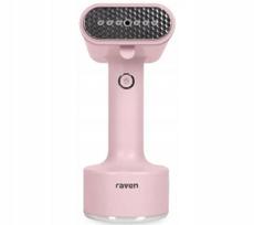 Garų lygintuvas RAVEN EPA002P, 1600 W, 25 g/min, rožinis, su 2 antgaliais