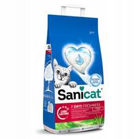 Kraikas katėms SANICAT 7 DAYS su alavijais, nekempuojantis, 4 l