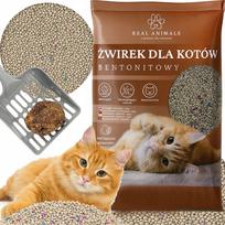Kraikas katėms su bentonitu, 20 kg (25 l), bekvapis, sugeriantis dulkes