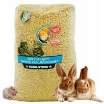 Ekologiškos BIO kukurūzų kraikas katėms ir graužikams, susiformuojantis, 3 kg, smulkus