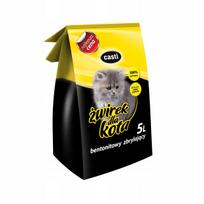 Katinų kraikas CASTI, bentonitinis, bekvapis, 5 l