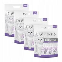 Silikoninis kačių kraikas DIAMENTIQ Lavender, nekempuojantis, 3,8 l x 4