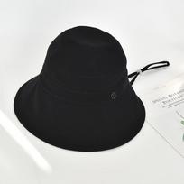 100% medvilnės platus kraštas apsaugantis nuo saulės kepurė moterims, apsauganti nuo UV spindulių paplūdimio kepurė su reguliuojamu vėjo raišteliu, sulankstoma kvėpuojanti vasarinė kepurė