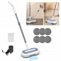 Belaidis elektrinis grindų plovimo įrenginys, sukamasis, LED, 290 ml talpa, reguliuojamas rėmas