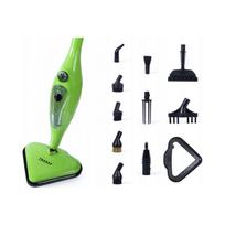 Garinė šluota Transa Electronics Aquasteam 12in1, 1500 W, žalia, 2 vnt.