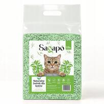 Kačių kraikas SAGAPO, susiformuojantis, natūralus, tofu, 2,5 kg, arbatos kvapo