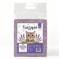 Ekologiškos tofu kraikas katėms SAGAPO, levandų kvapo, 2,5 kg