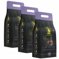 Kačių kraikas Cat Royale Lavender, bentonitinis, 30 l (3 x 10 l)