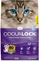 Kačių kraikas INTERSAND Odour Lock, levandų kvapo, 12 kg