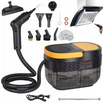 Garų valytuvas 2500W, 1600 ml bakelis, 3 garų lygiai