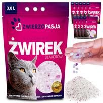 Silikoninis kačių kraikas ZWIERZOPASJA, 10 x 3,8 l