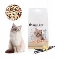 Sukibantis kačių kraikas CARINIO Kind Pet, tofu, vanilės kvapo, 6 l, ekologiškas