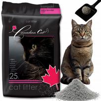 Katinų bentonitinis kraikas BENEK Canadian, su kūdikių pudros kvapu, 25 l, smulki frakcija