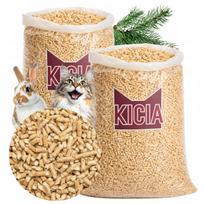 Pušų kraikas, 2 x 10 kg, triušiams ir katėms