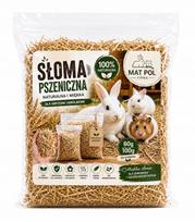 Kviečių šiaudai triušiams ir graužikams, 100 g, natūralūs pakratai
