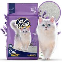 Kraikas katėms CatWalk Compact, bentonitinis, su levandų kvapu, 20 l