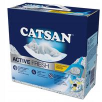 Kraikas katėms CATSAN Active Fresh su aktyviąja anglimi, susiformuojantis, 5 l