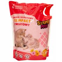 Kraikas katėms STRONG PETS, silikoninis, su gėlių kvapu, 7,6 l