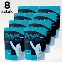 Katėms skirtos silikoninės kraiko granulės „Delfinek“, natūralios, be dulkių, 8 x 3,8 l