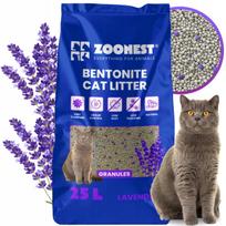 Kraikas katėms Zoonest, bentonitinis, su levandų kvapu, 25 l