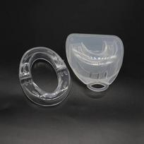 Foldable Stop Snoring Mouthpiece Double Layer Anti Snore Sleep Apnea Guard Bruxism Aid for Quiet Sleeping skaidri