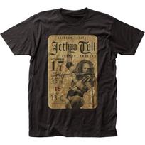 26 Jethro Tull Koncerto Bilietas Vyriški Marškinėliai Roko ir Rolo Muzikos Grupės Marškinėliai Nauji Juodi Unisex Marškinėliai XXXL brown