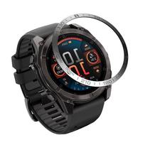 Laikrodžio buferio žiedas Bezel For Garmin Fenix 7 7S 7X Pro Epix Gen 2 8 47mm 51mm Bezel Metalinis dėklas Dangtelio apsauga Priedai For Epix Pro 42mm gray