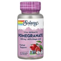 Solaray Pomegranate 200mg Vegetarian Capsules, 60 Count 60 pcs - 1 ea