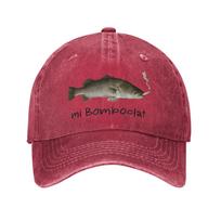 Funny Bomboclat Fish Meme  Trucker Hat Outfits For Unisex Women Baseball Cap  Retro Headwear Snapback Caps Adjustable One Size
