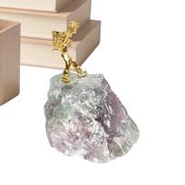 Gold Miner Statue Natural Crystal Realistic Sculpture Decorative Artwork Crafts For Enthusiasts Friends Adults Men Women Home