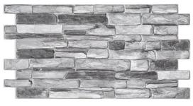 Sienų plokštė Walldone 3D PVC, 498 x 980 mm, 5 vnt.