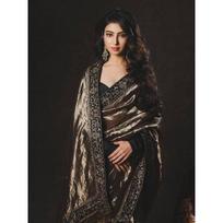 Trending Designer Launch - Luxury Soft Twill Saree bronza