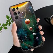 Space Planet Phone Case For Samsung A55 A16 A56 A36 A35 A15 A53 A54 A33 A34 A25 A05S A52 A52S A14 A24 A26 A71 A15