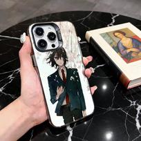 Horimiya Izumi Miyamura  Phone Case For iPhone 17,16,15,14,13,12,11 Plus,Pro Max,XS,Colored Silver Plated Inside Cover iPhone15