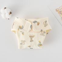 Plaunamos naujagimio sauskelnės - Grynos medvilnės marlė su garstyčių spalvos kišenės įdėklu S (Under 10 lbs) beige