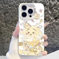 Cute Cartoon C-Chiikawas Phone Case for Samsung Galaxy S26 S25 S24 S23 S22 S21 FE Ultra Edge Plus 4G 5G Anti Fall Matte Cover Samsung S21 5G