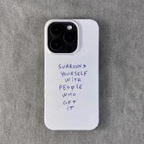 Who Get It Inspirational Quotes Phone Case For IPhone 17 Air 16 15 14 13 12 11 Pro Max Plus X XS XR Bright Jelly White Y2K Cover iPhone 15 Pro