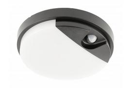 Gtv LED šviestuvas TULON LD-TULON15WOK-10, 15W, 1350lm, 4000K, AC220-240V, IP54, apvalus, juodas
