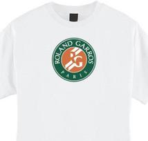 French Open tennis tournament t-shirt L blue