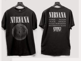 Nirvana T-Shirt Live 90s Concert Tour Utero Distressed Vintage Acid. 3XL