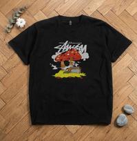 Stüssy Grybas, Stiliaus Grafinis T-shirt, Medvilninis Tee, Skeitbordistas, Streetwear, Y2K XL