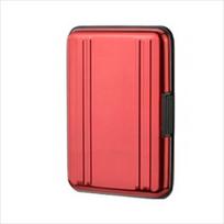 Aluminum Case SDXC Storage Microsd Case Memory Card Case Memory Card Protector SD Card Holder raudona