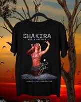 NEW Shakira Tour 2025 Collection Gift For Fans to 5XL Balck T-shirt M