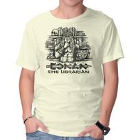 Unisex Crew Neck T-Shirt Conan The Librarian Graphic Short Sleeve Casual Tee L