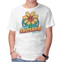 Unisex Crew Neck T-Shirt Welcome To The Shitshow! Graphic Short Sleeve Casual Tee S