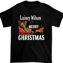 Men's and Women's T-shirts New Lainey Wilson merry Christmas Gift Unisex S-5XL Shirt M