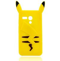 Pokemon Pikachu Silicone Phone Shell For Compatible Samsung And Apple Smartphones With Drop Resistance iPhone4