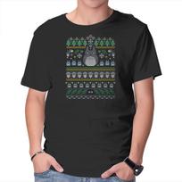 Unisex Crew Neck T-Shirt Friends of the Forest Knit Graphic Short Sleeve Casual Tee XXL