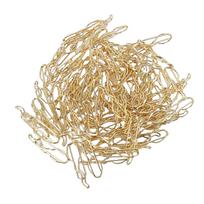 100Pcs Tadpole Shaped Paper Clips Cute Bookmarks Planner Metal Paperclips Decorative School Supplies for Kids Students