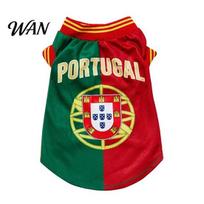 Lightweight Dog Apparel Soccer Jersey Breathable T-Shirt Football Style Pet Clothing Summer Clothes for Small Medium Dogs Cats Sleeveless Shirt XS auksinė